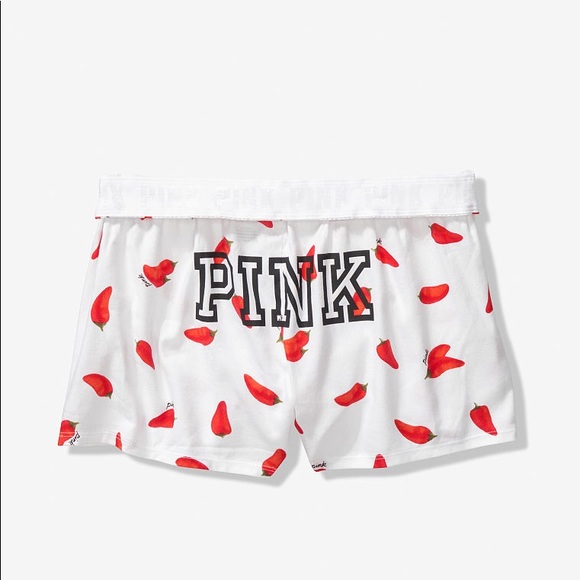 NEW💕VS PINK PEPPER LOGO SLEEP BOXERS - Picture 4 of 5